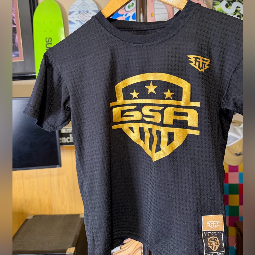 Kids GSA Gameday Sports Academy Funiversity Athletic Tee